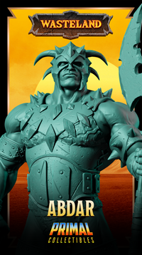 Male Warrior (Abdar) by Primal Collectibles