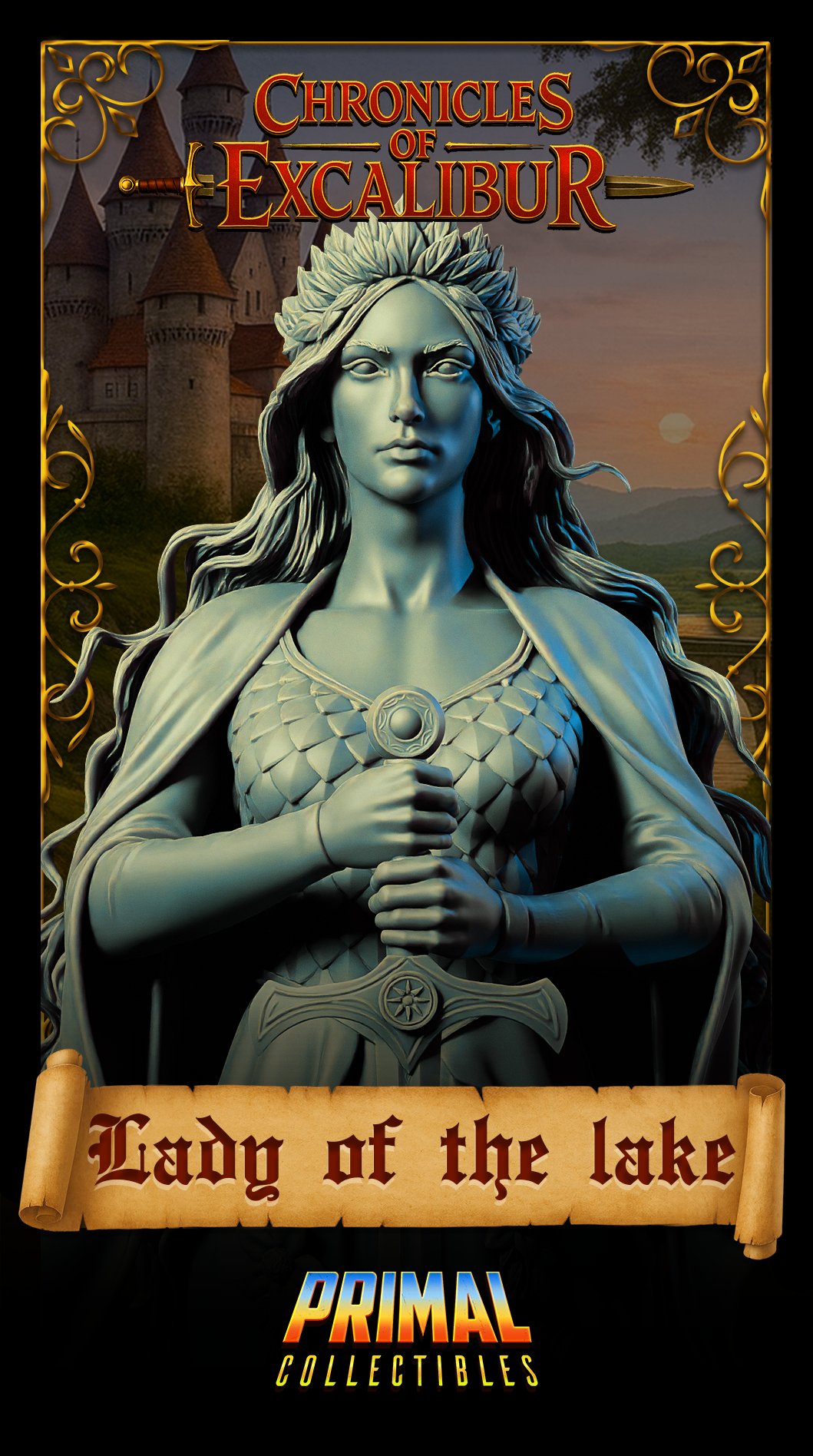 Lady of the Lake Bust  by Primal Collectibles