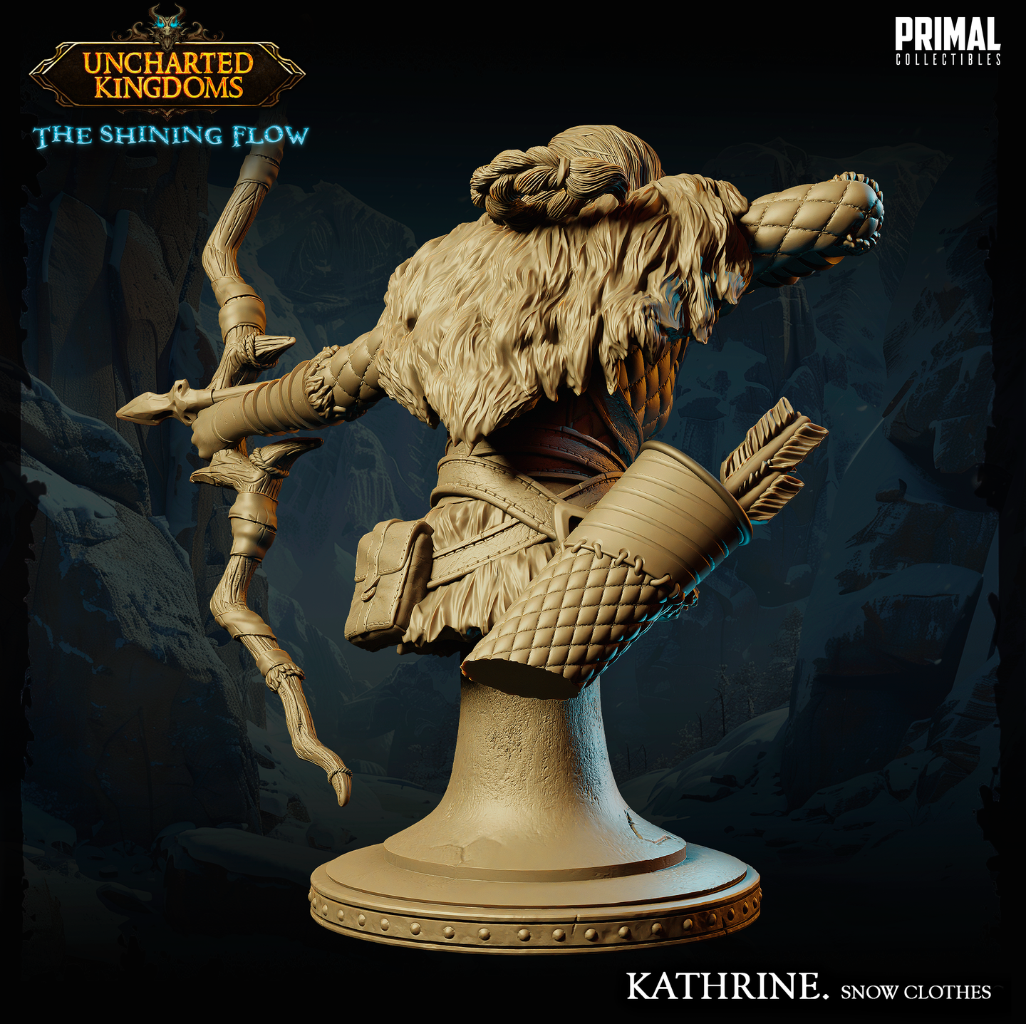 Female Arctic Ranger / Fighter (Katherine) Bust by Primal Collectibles