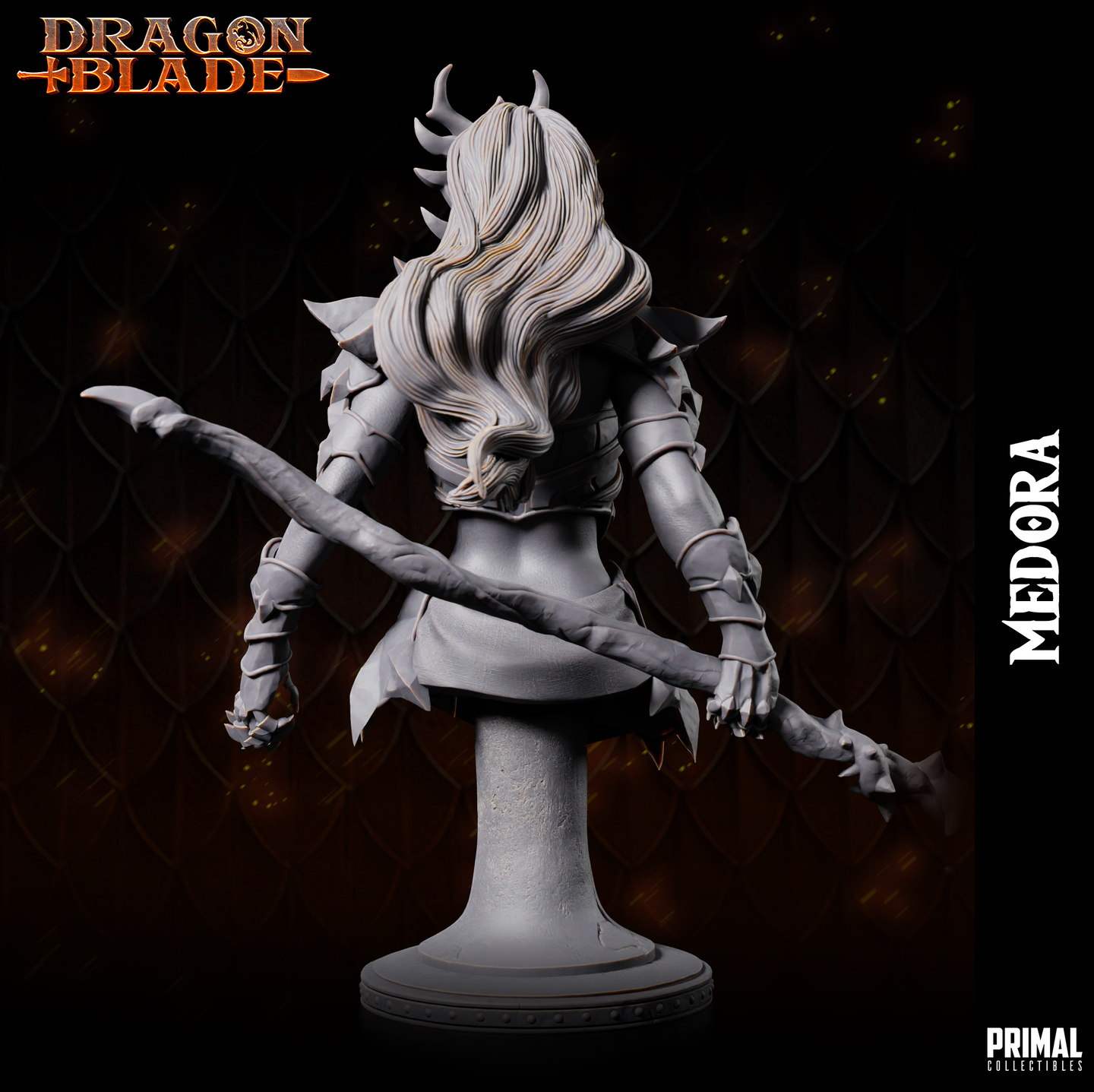 Dark Queen (Medora) Bust by Primal Collectibles