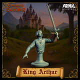 Young King Arthur Bust  by Primal Collectibles