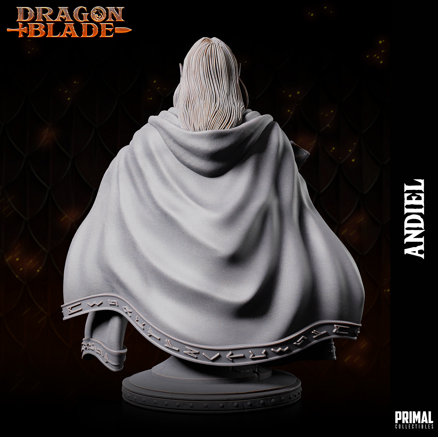 Elf Wizard (Andiel) Bust by Primal Collectibles