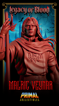Vampire Hunter (Malric Veynar) Bust  by Primal Collectibles