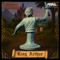Young King Arthur Bust  by Primal Collectibles