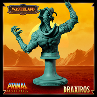 Dragonborn Sorcerer King (Draxiros) Bust  by Primal Collectibles