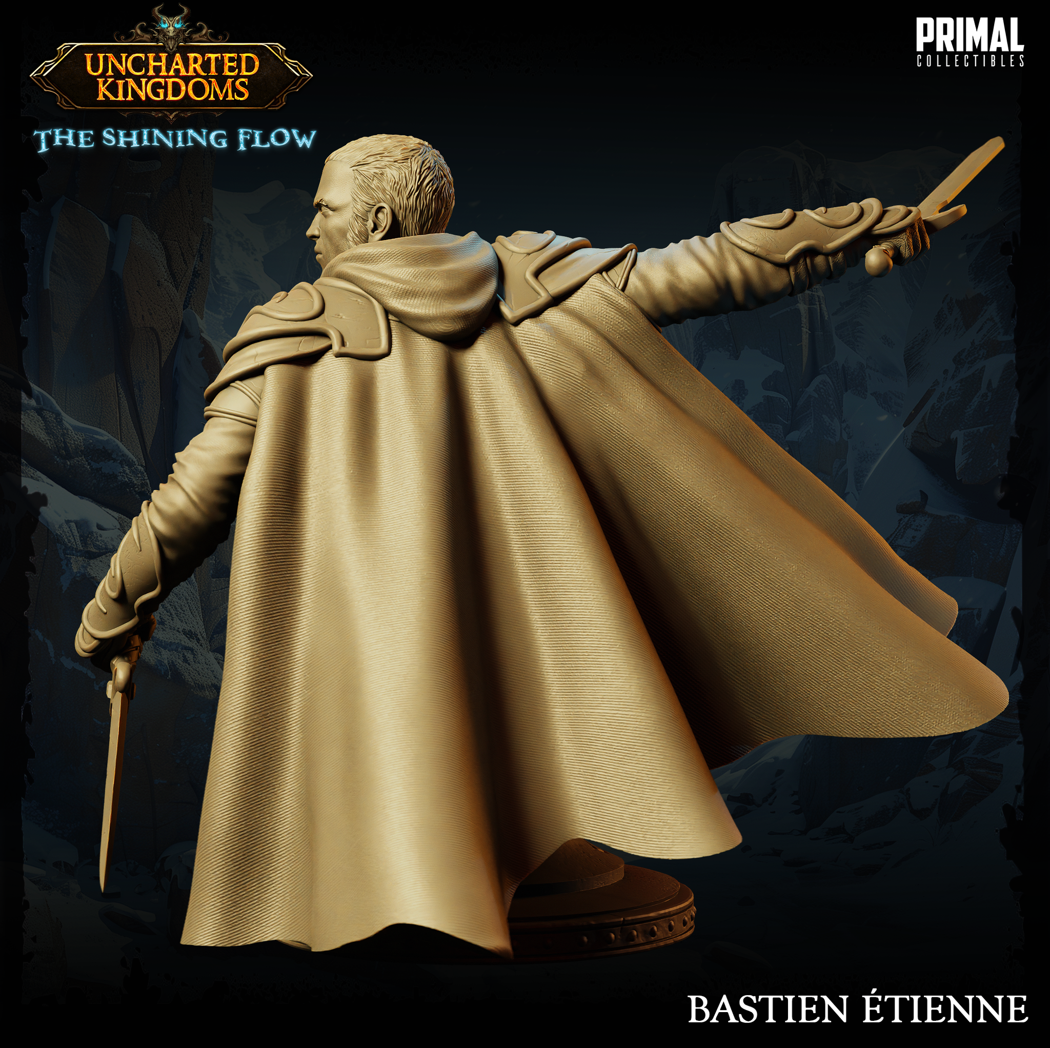 Assassin (Bastien) w/Hood Down Bust by Primal Collectibles