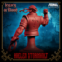 Vampire Hunter Cleric (Kaelen Stormholt) Bust  by Primal Collectibles