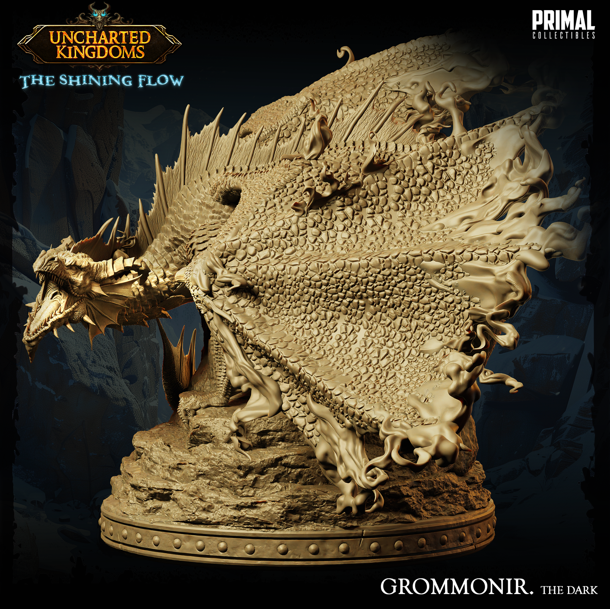 Shadow Dragon (Grommonir) by Primal Collectibles