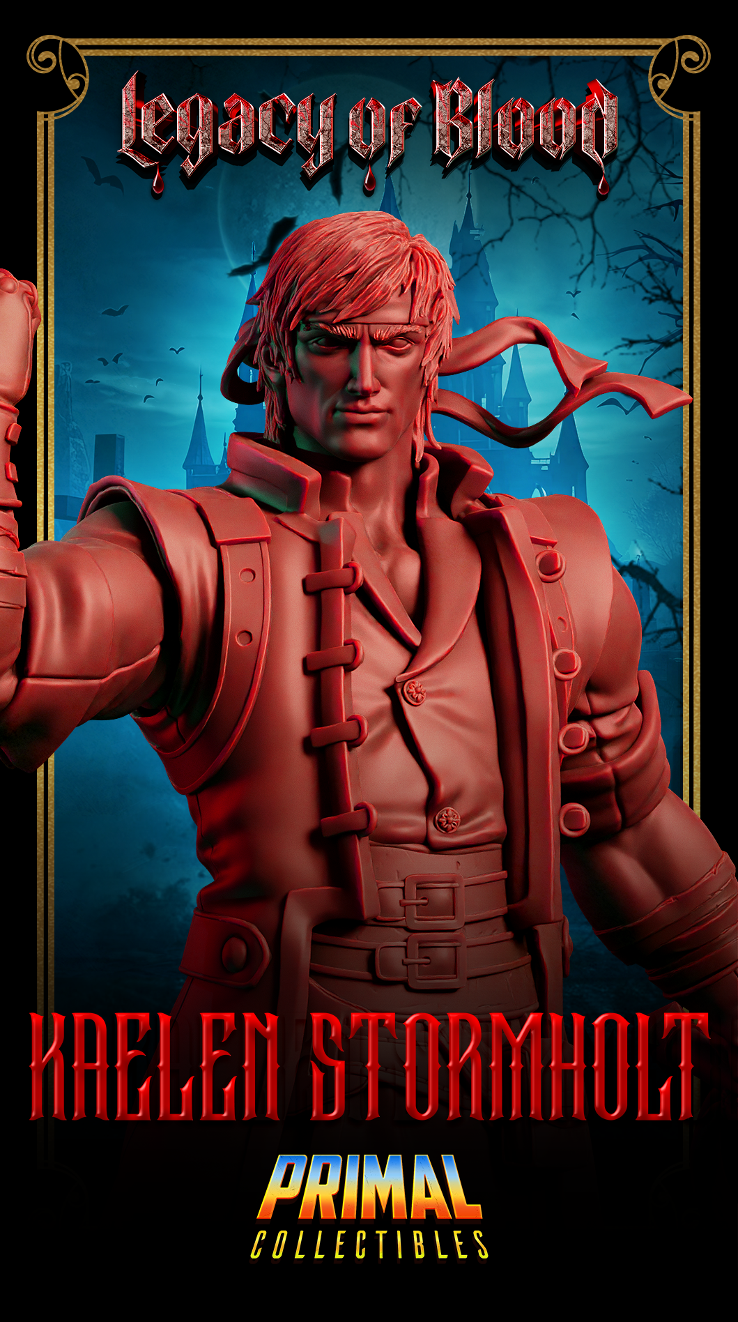 Vampire Hunter Cleric (Kaelen Stormholt) by Primal Collectibles