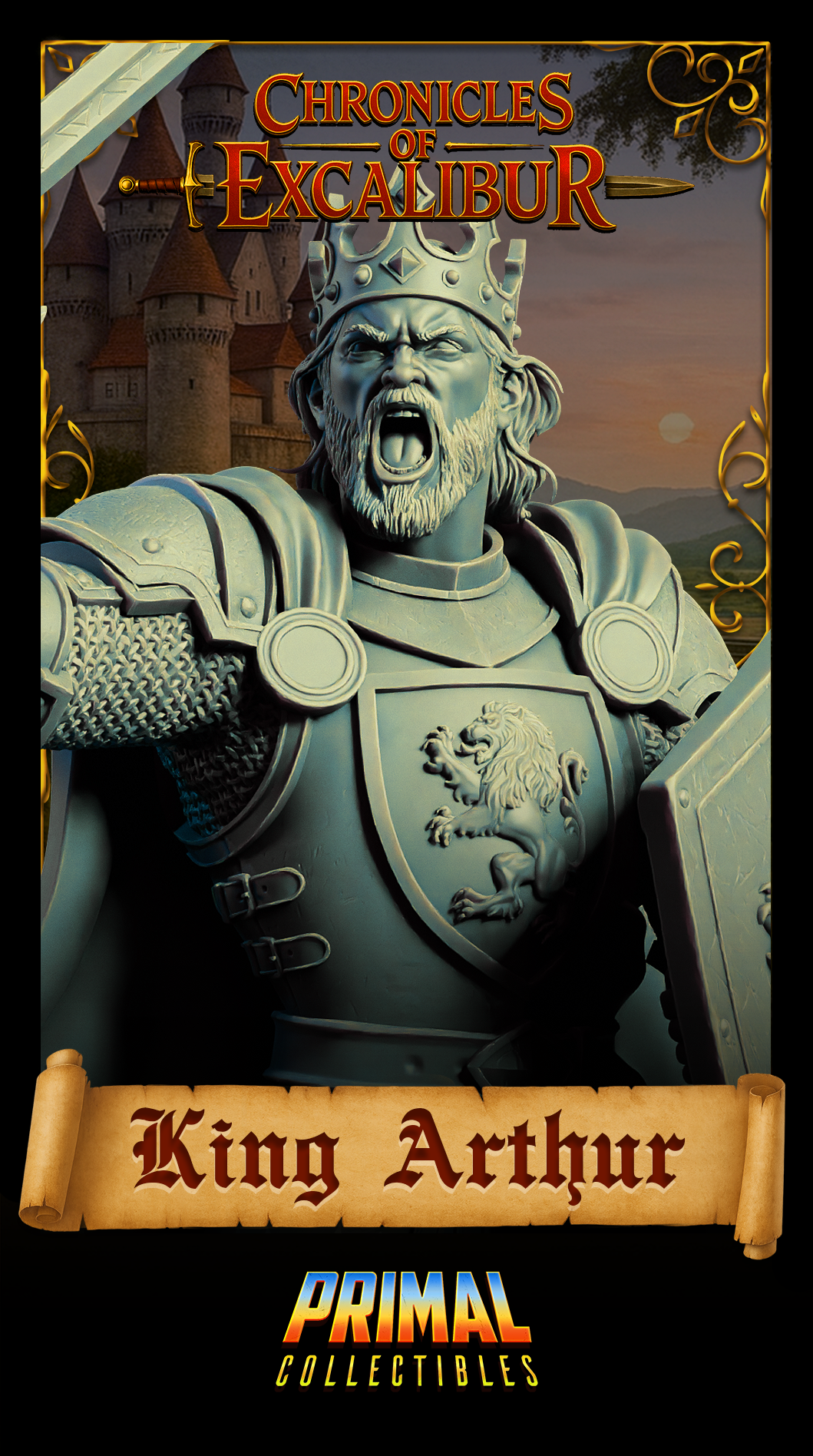 Adult King (King Arthur) by Primal Collectibles