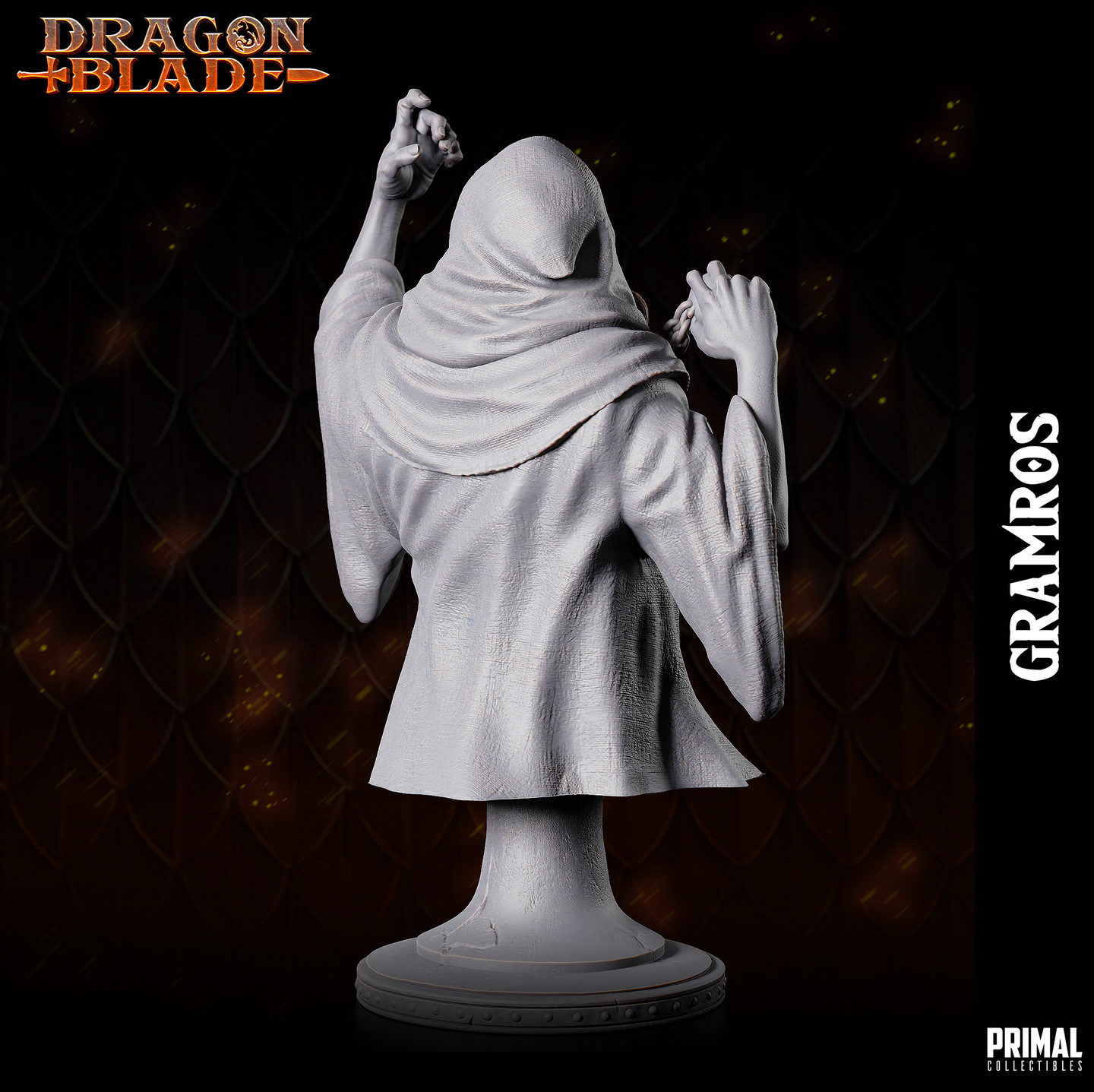 Dark Wizard (Gramros) Bust by Primal Collectibles
