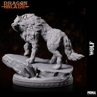 Dire Wolf 02 (Snowdasher) by Primal Collectibles