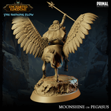 Cleric Pegasus Rider (Moonshine) by Primal Collectibles