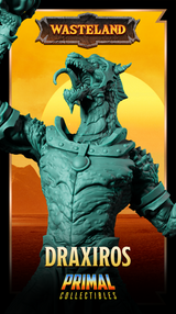Dragonborn Sorcerer King (Draxiros) Bust  by Primal Collectibles