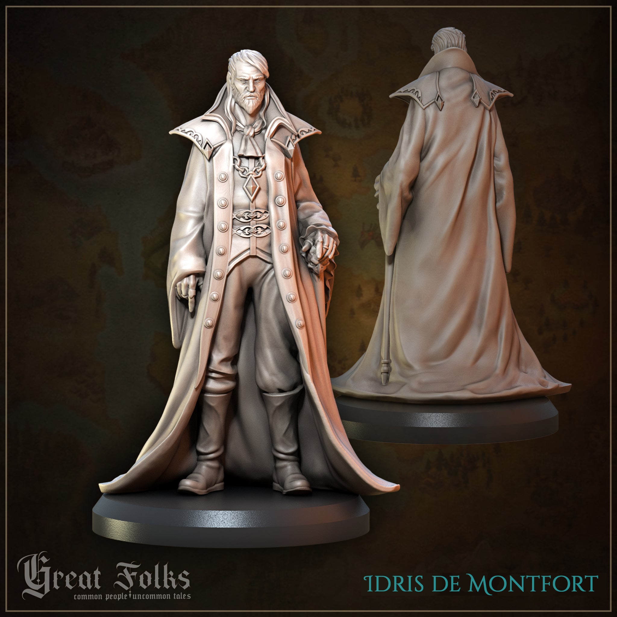 Idris de Montfort by Great Grimoire