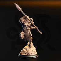 Half-Dragon Barbarian (Illyria Spineshatter) by DM Stash