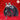 Digital render of an unpainted grey resin imp miniature — a winged, horned devil figure clutching a large orb with both clawed hands, wearing a small top hat, with leathery bat wings spread wide and taloned feet planted on the ground, viewed from the front
