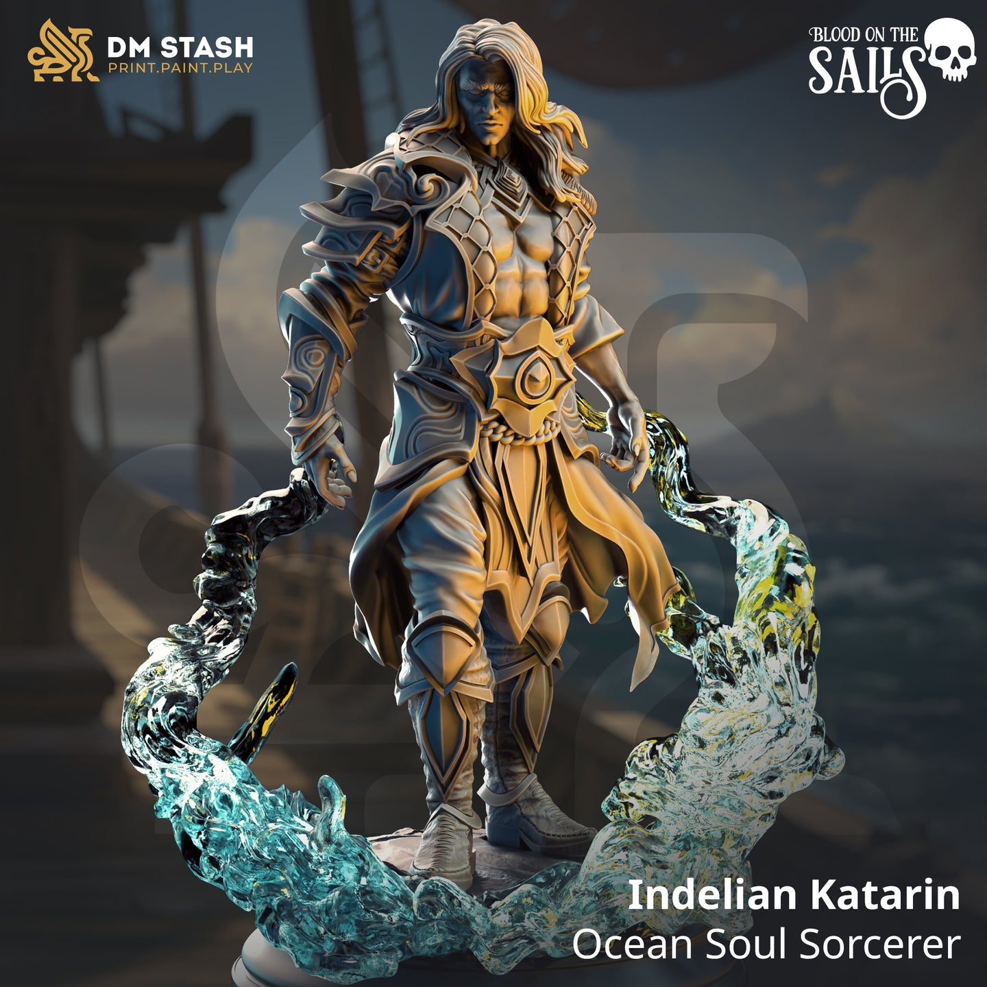Ocean Soul Sorcerer (Indelian Katarin) by DM Stash