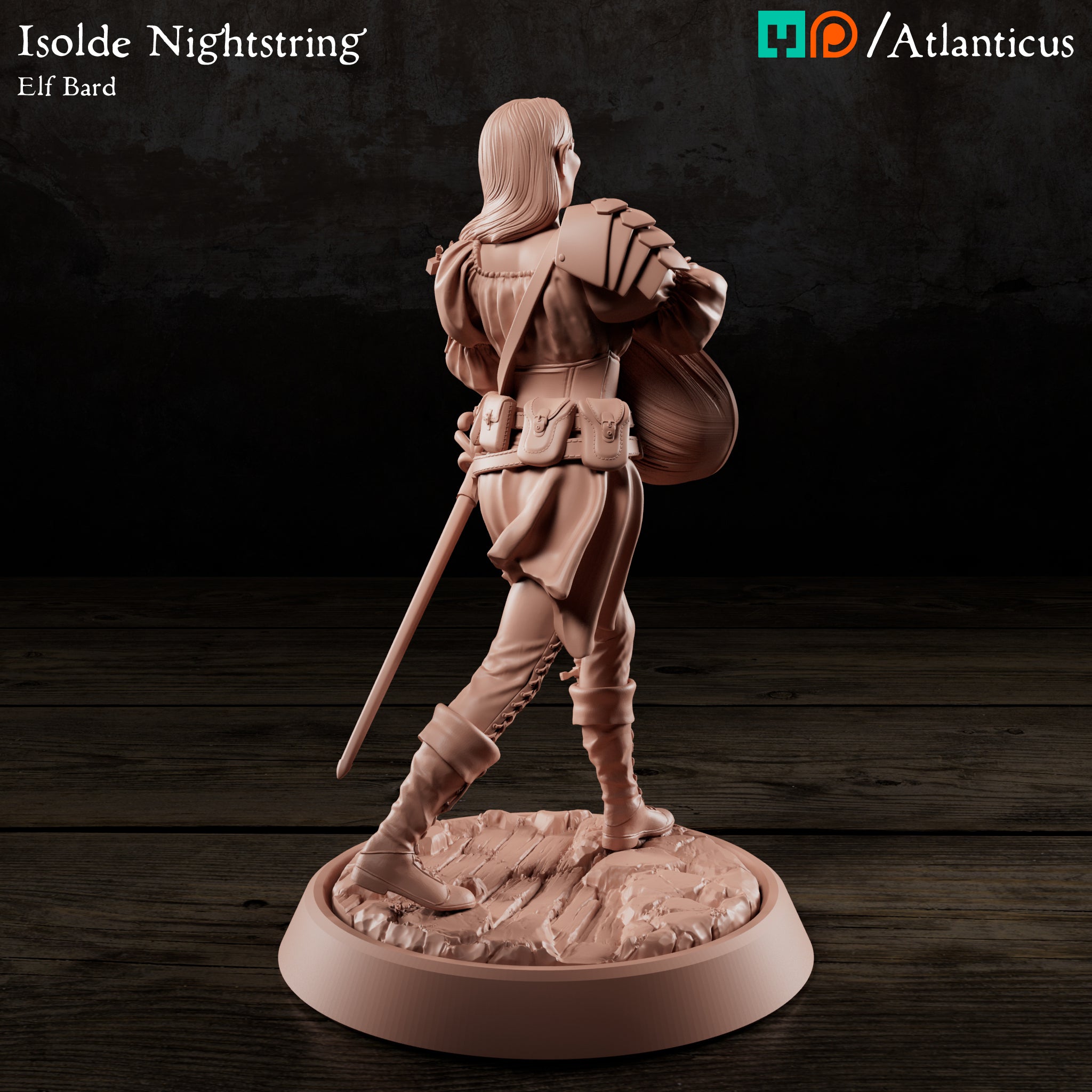 Isolde Nightstring w/Lute by Atlanticus Arts