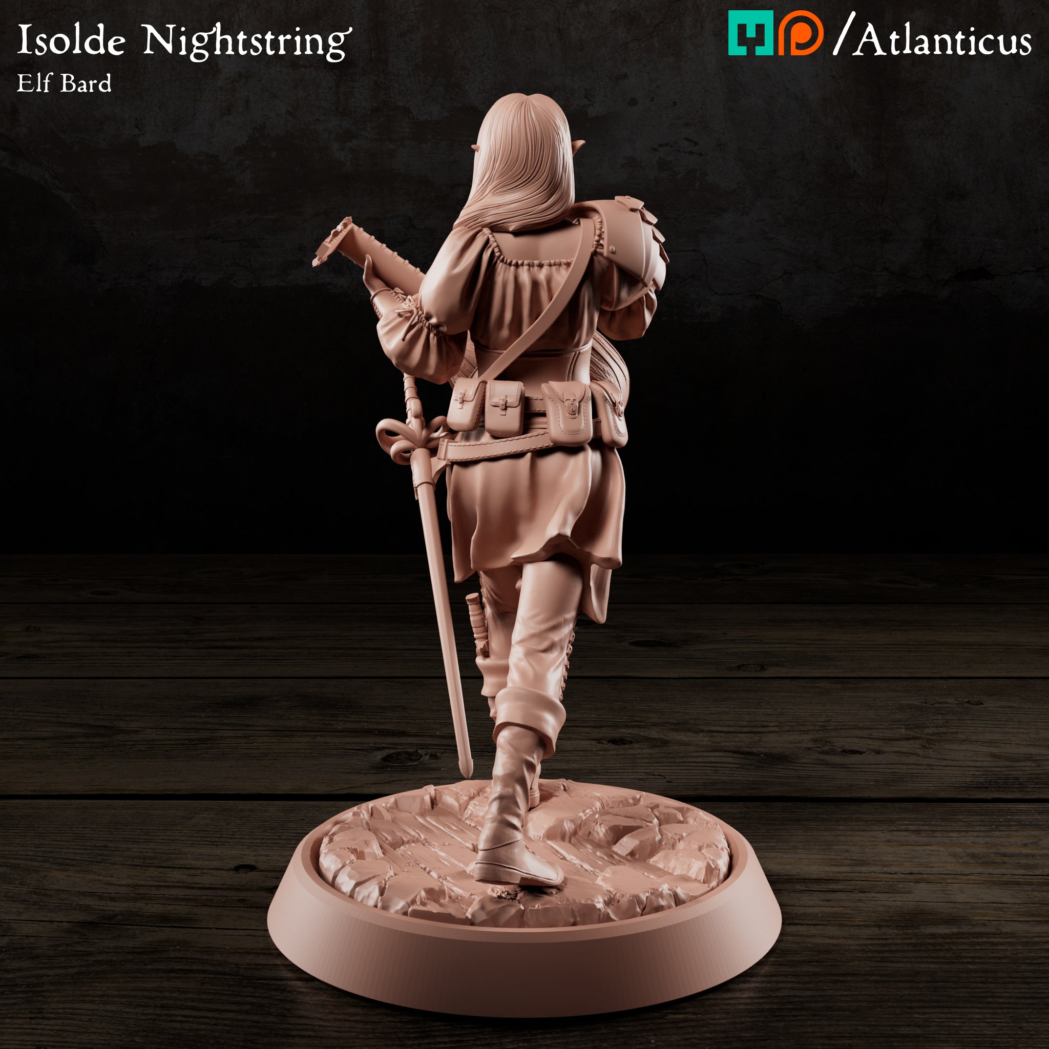 Isolde Nightstring w/Lute by Atlanticus Arts