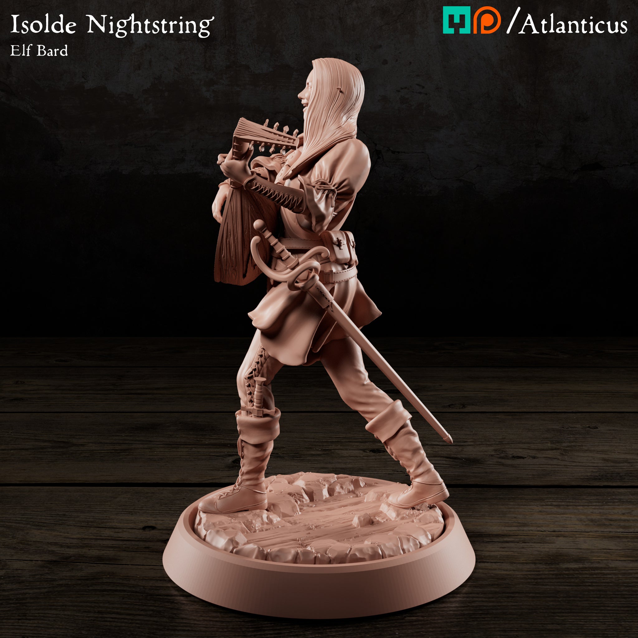 Isolde Nightstring w/Lute by Atlanticus Arts