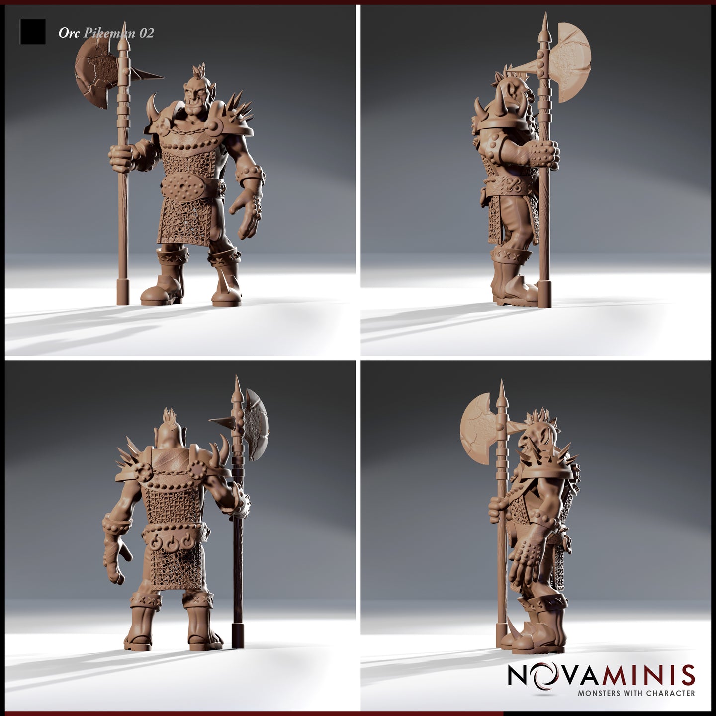 Orc Pikeman Bundle by Novaminis