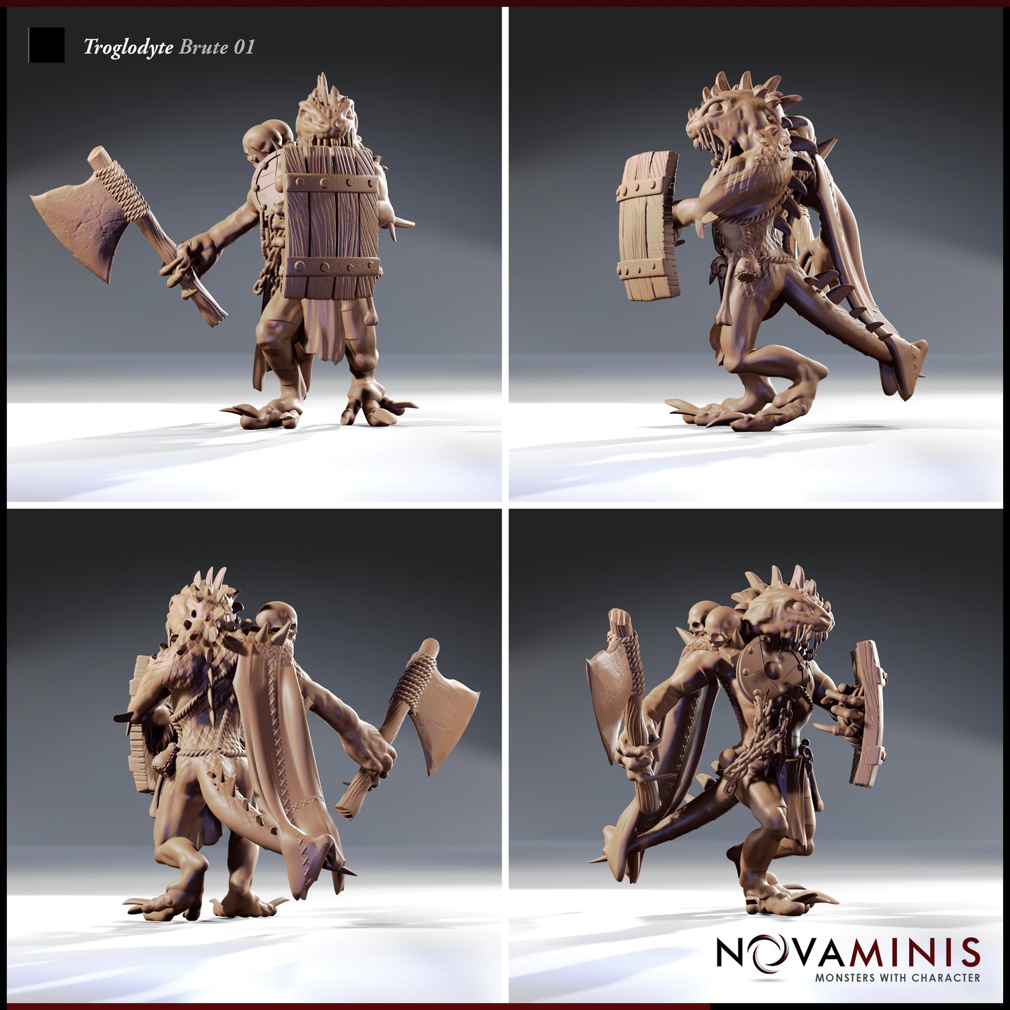 Troglodyte Brute 01 by Novaminis