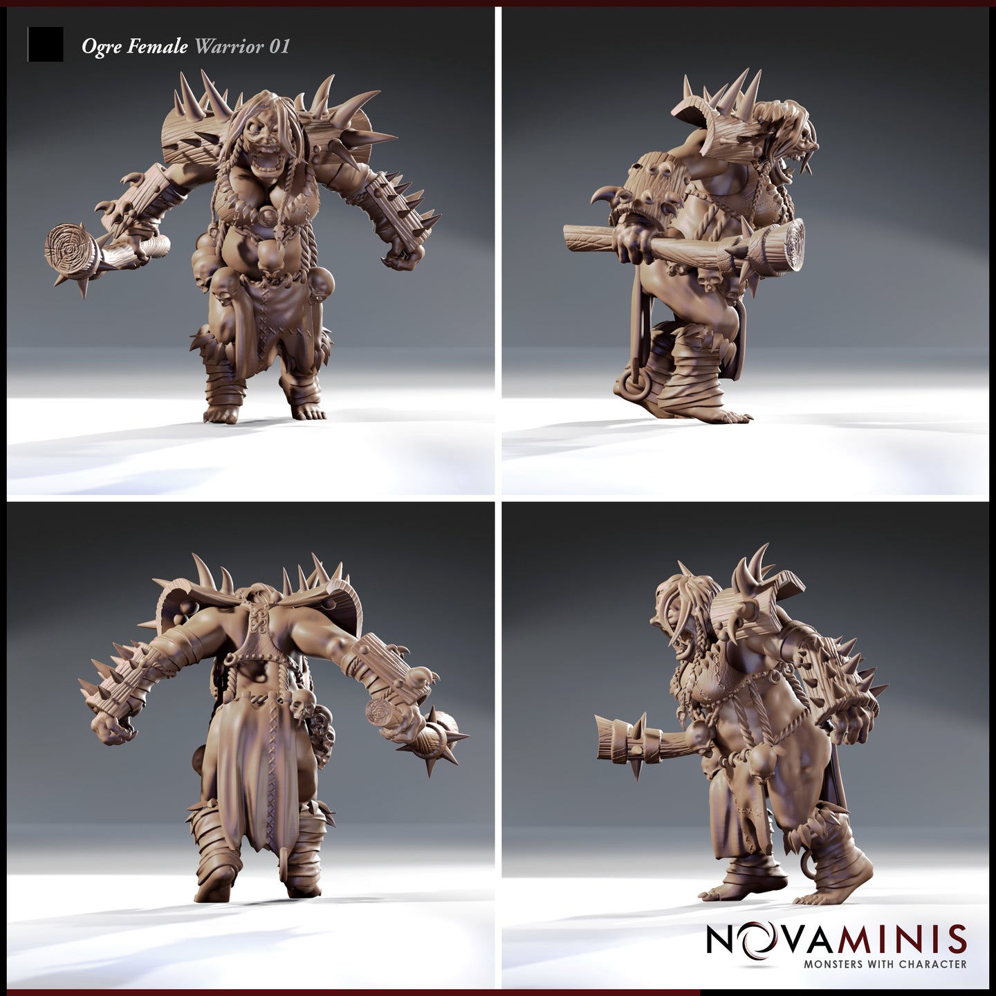 Ogre Warrior Bundle by Novaminis