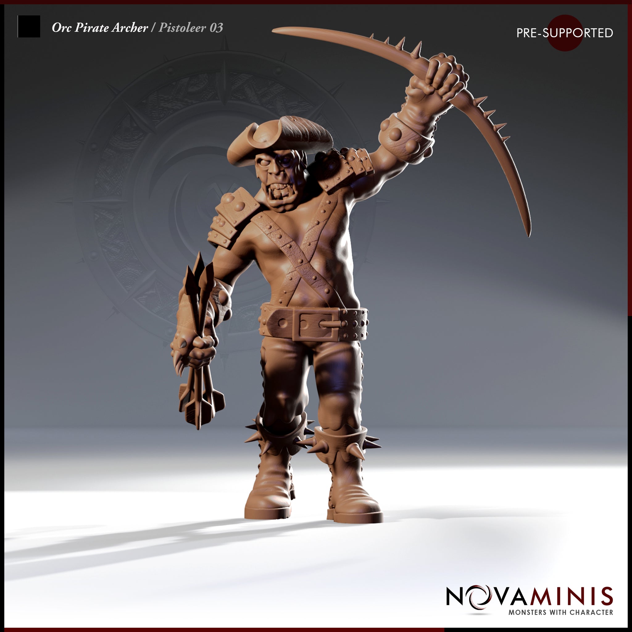 Orc Pirate Pistoleer Bundle by Novaminis