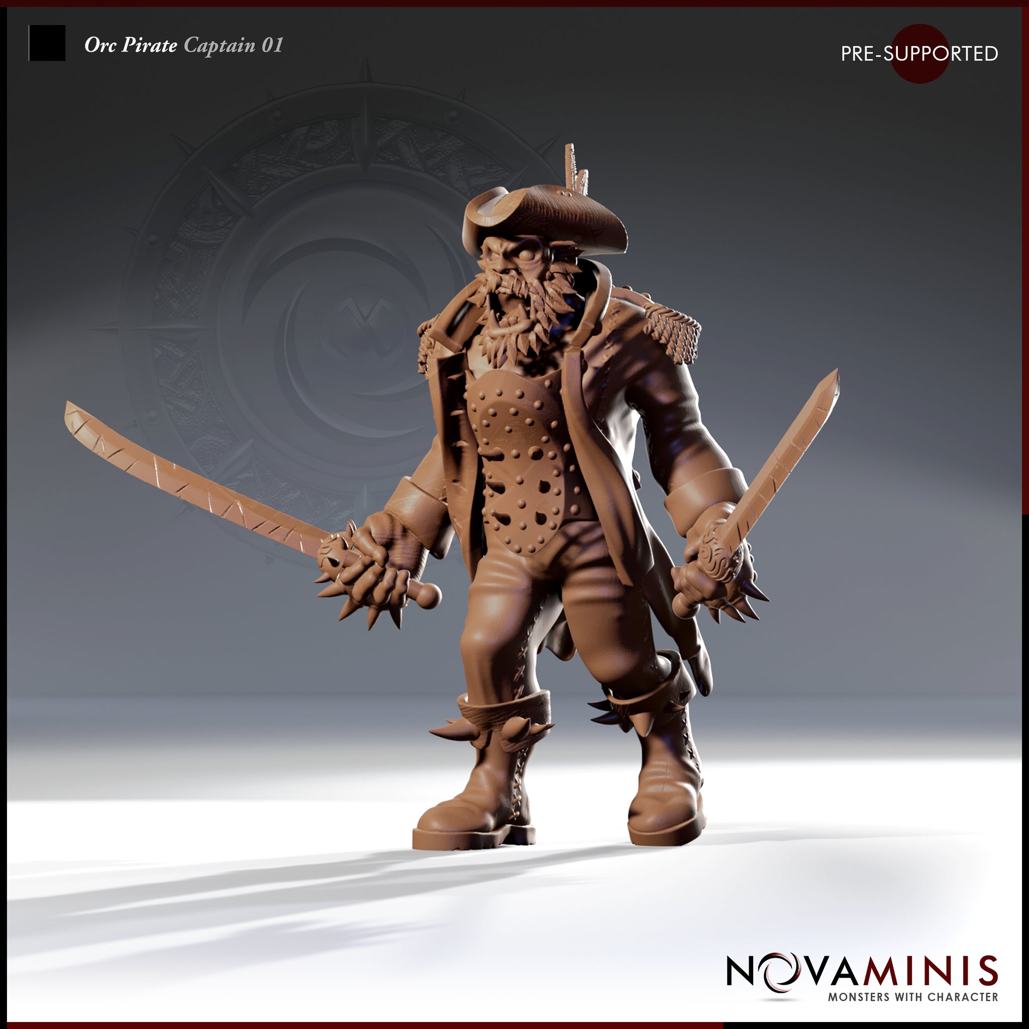 Orc Pirate Pistoleer Bundle by Novaminis