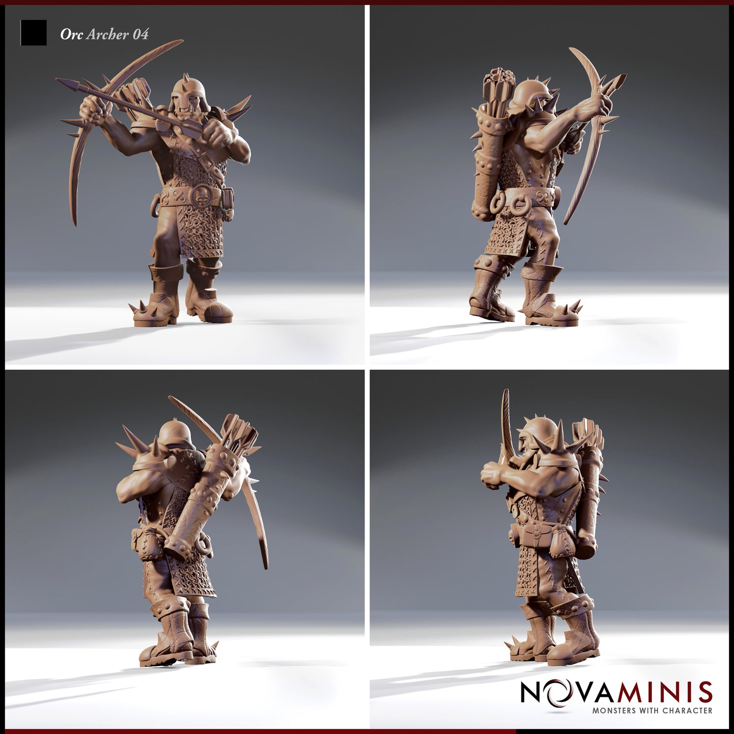 Orc Archer Bundle by Novaminis