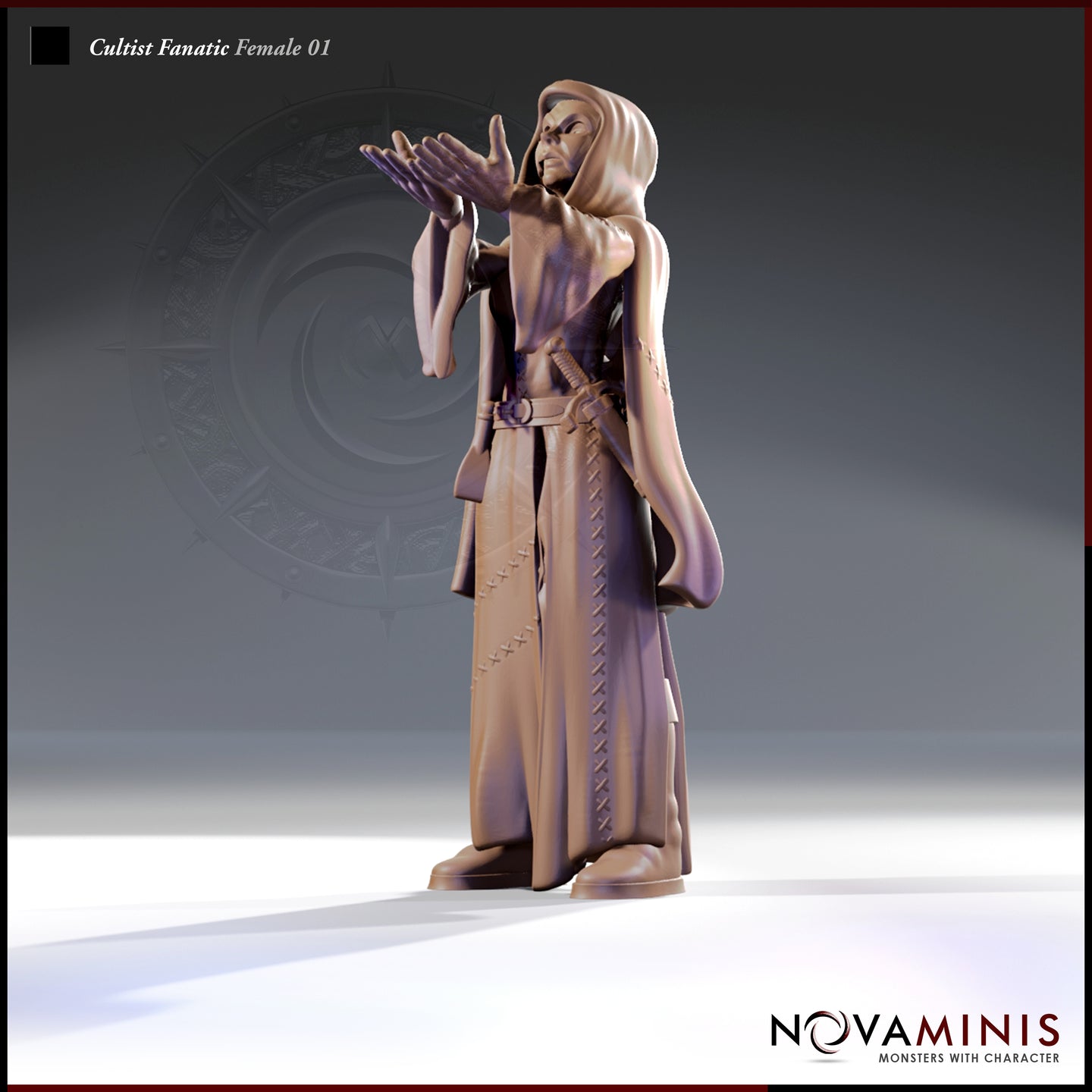 Cultist Fanatic Female 01 by Novaminis