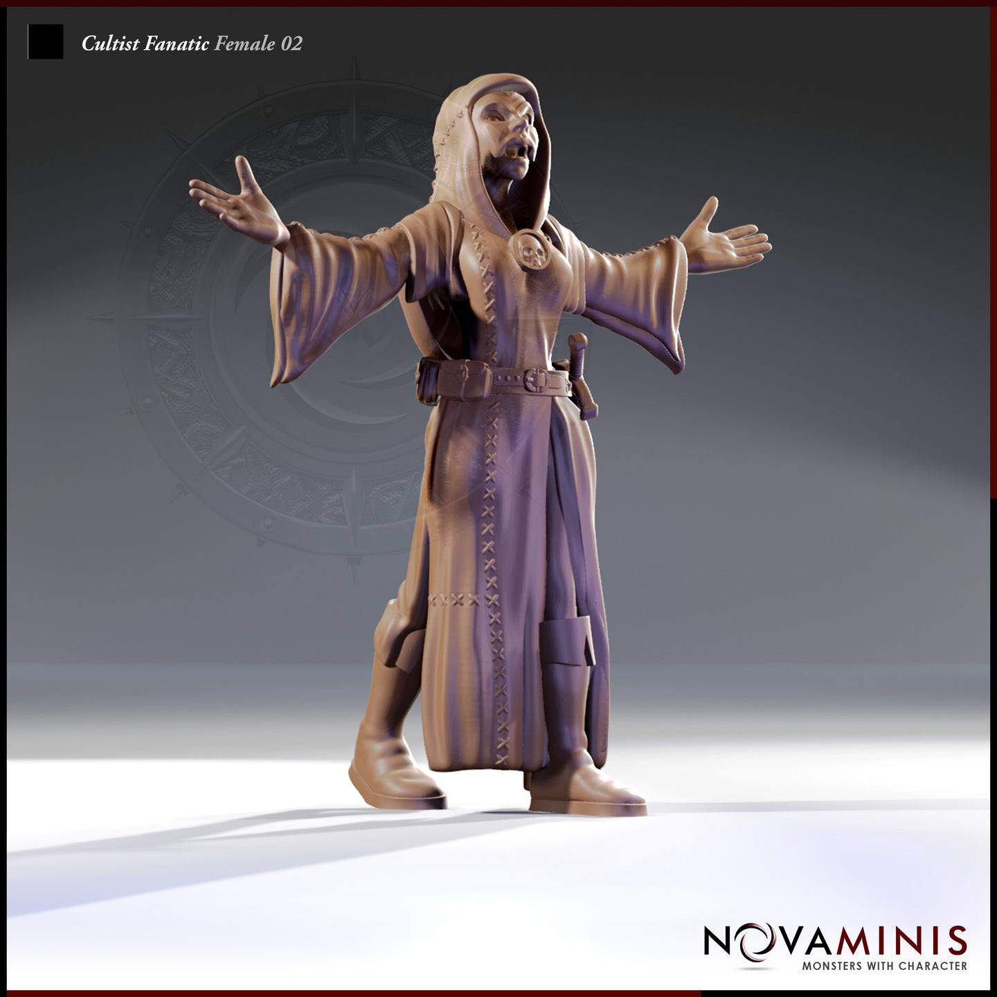 Cultist Fanatic Female 02 by Novaminis