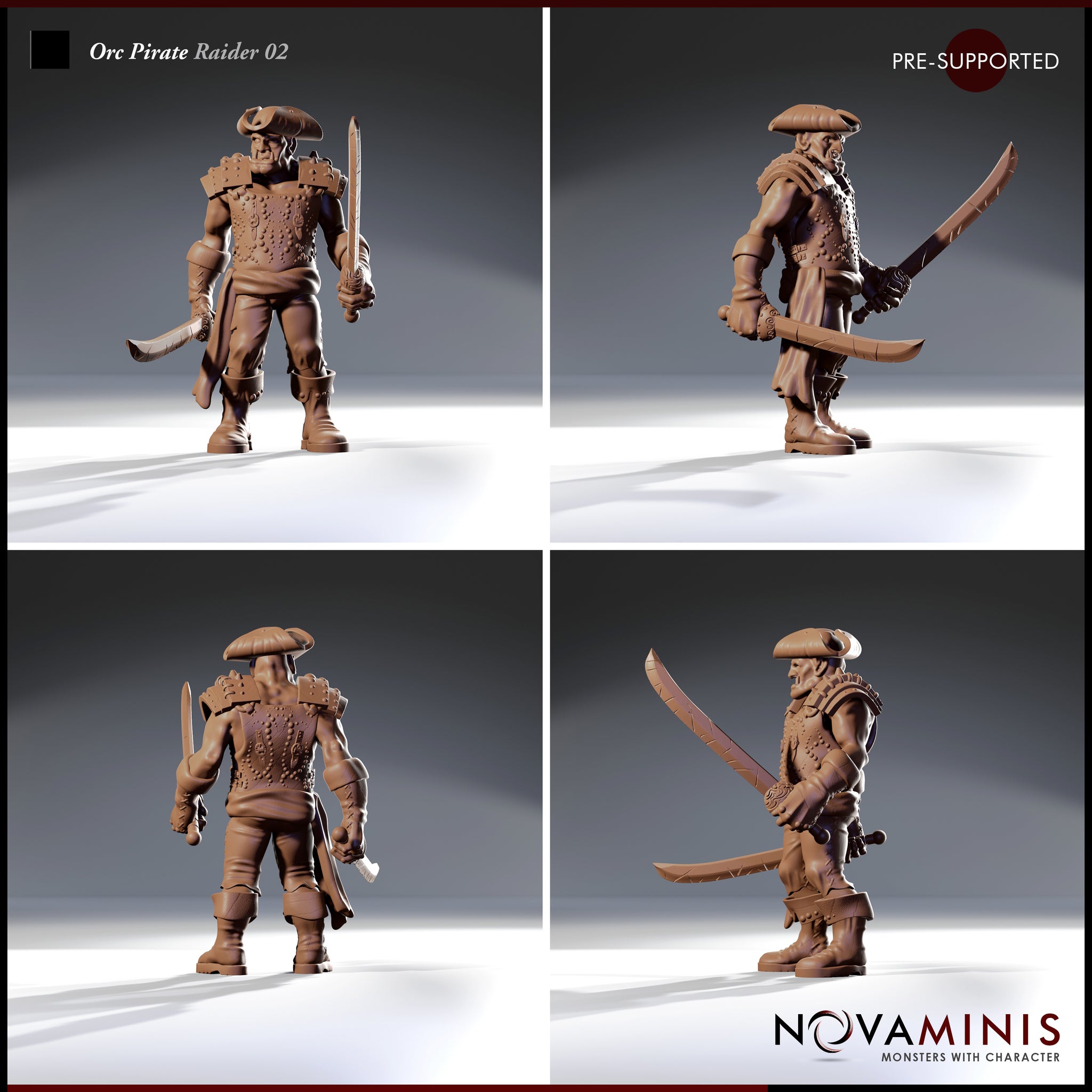 Orc Pirate Raider Bundle by Novaminis