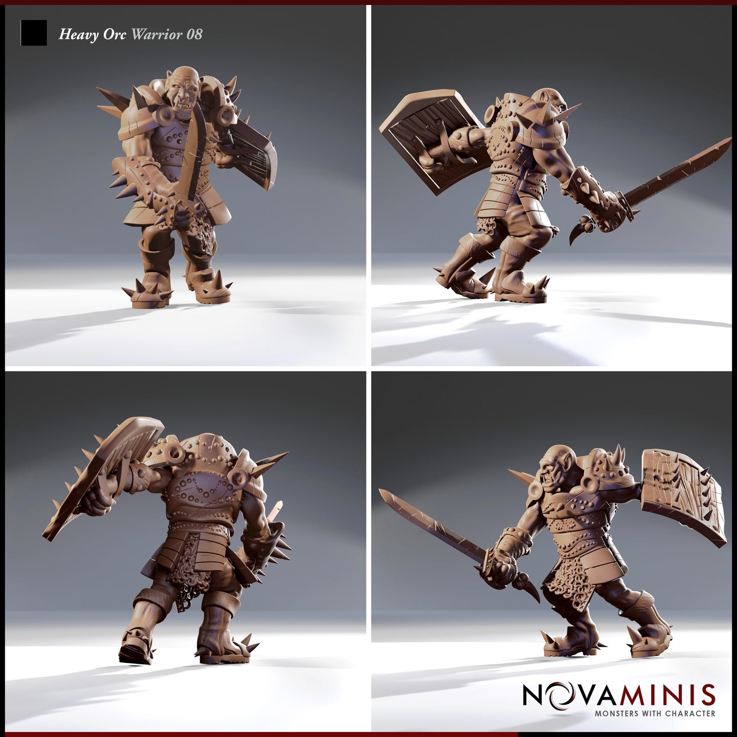 Orc Heavy Warrior Bundle by Novaminis