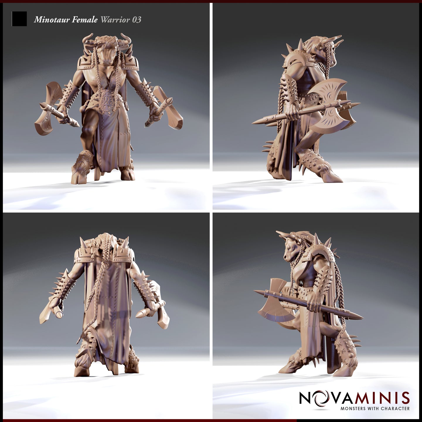 Minotaur Warrior Bundle by Novaminis