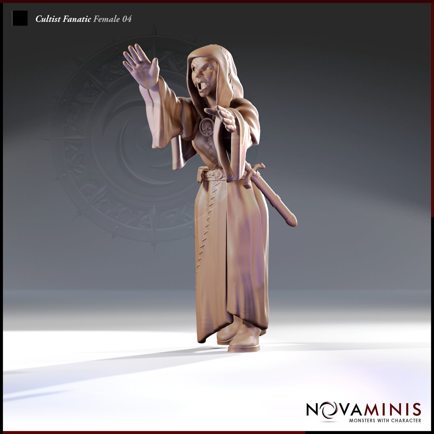 Cultist Fanatic Female 04 by Novaminis