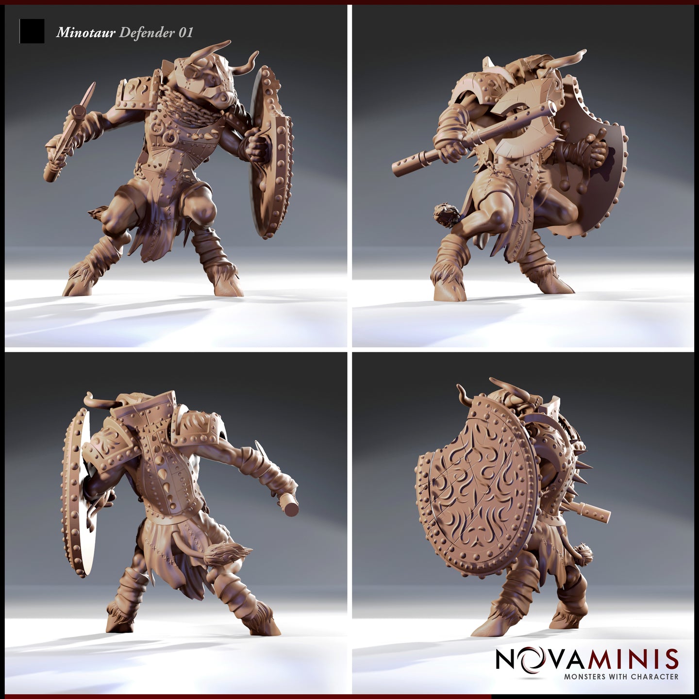 Minotaur Defender Bundle by Novaminis