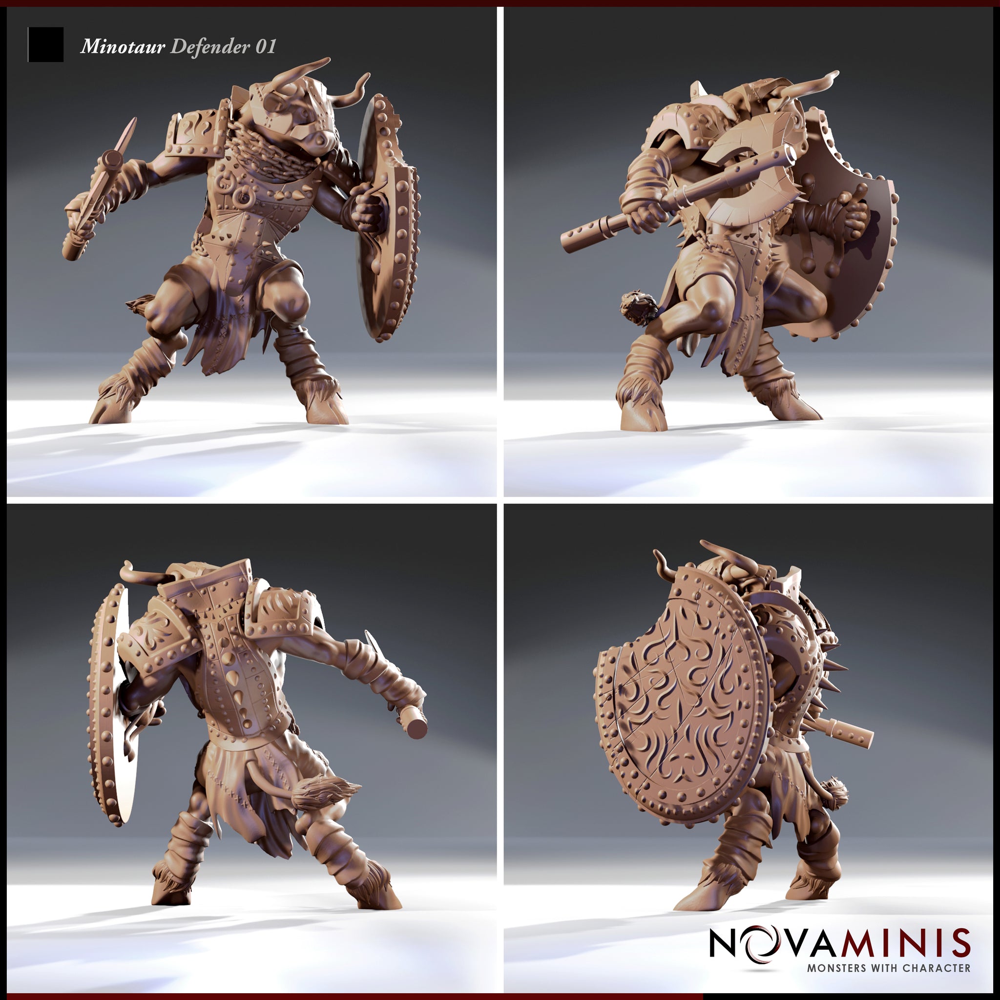 Minotaur Defender Bundle by Novaminis