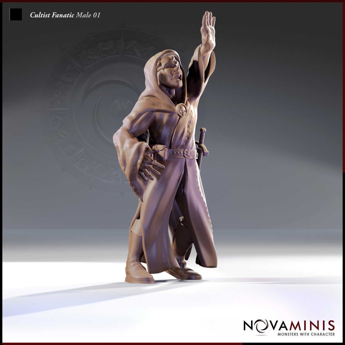 Cultist Fanatic Male 01 by Novaminis