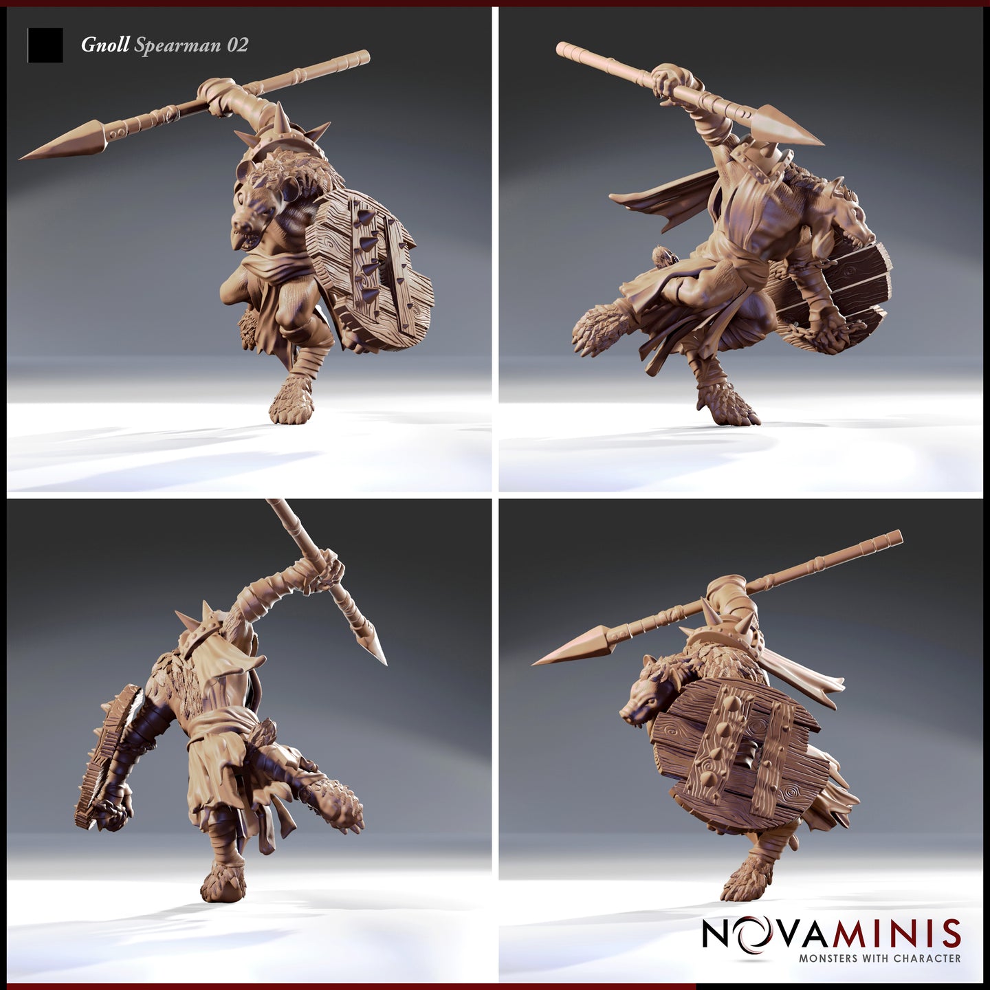 Gnoll Spearman Bundle by Novaminis