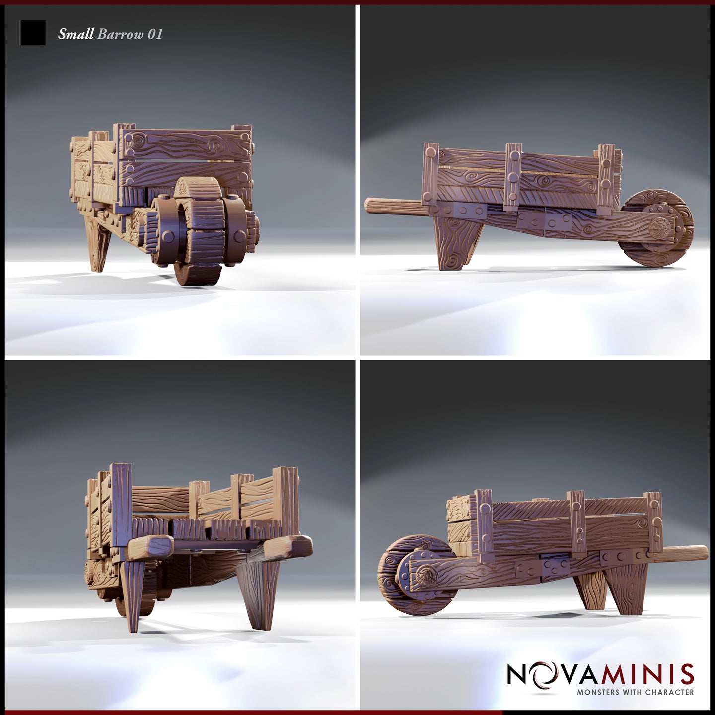 Small Wheelbarrow 01 by Novaminis