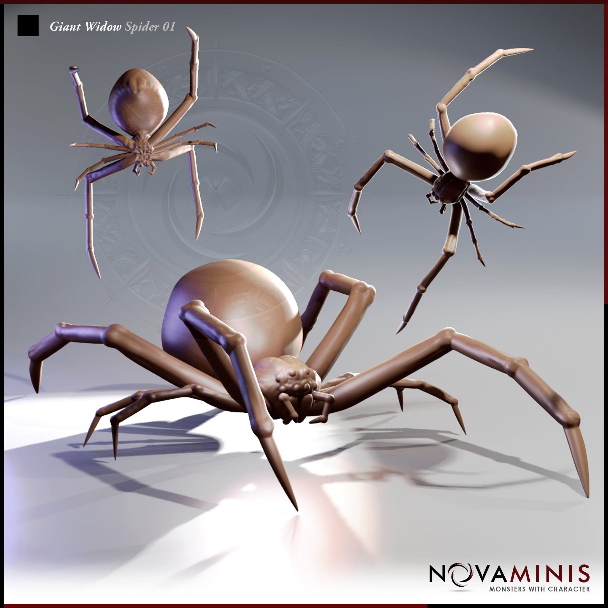 Giant Widow Spider Bundle by Novaminis