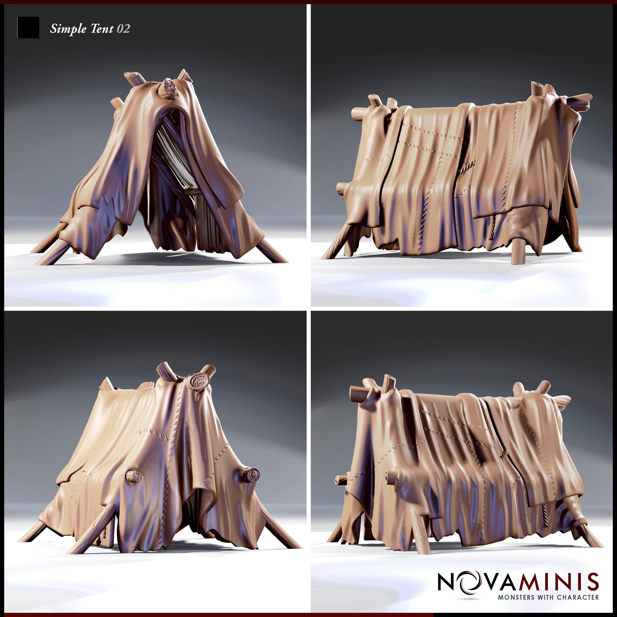 Simple Tent 02 by Novaminis