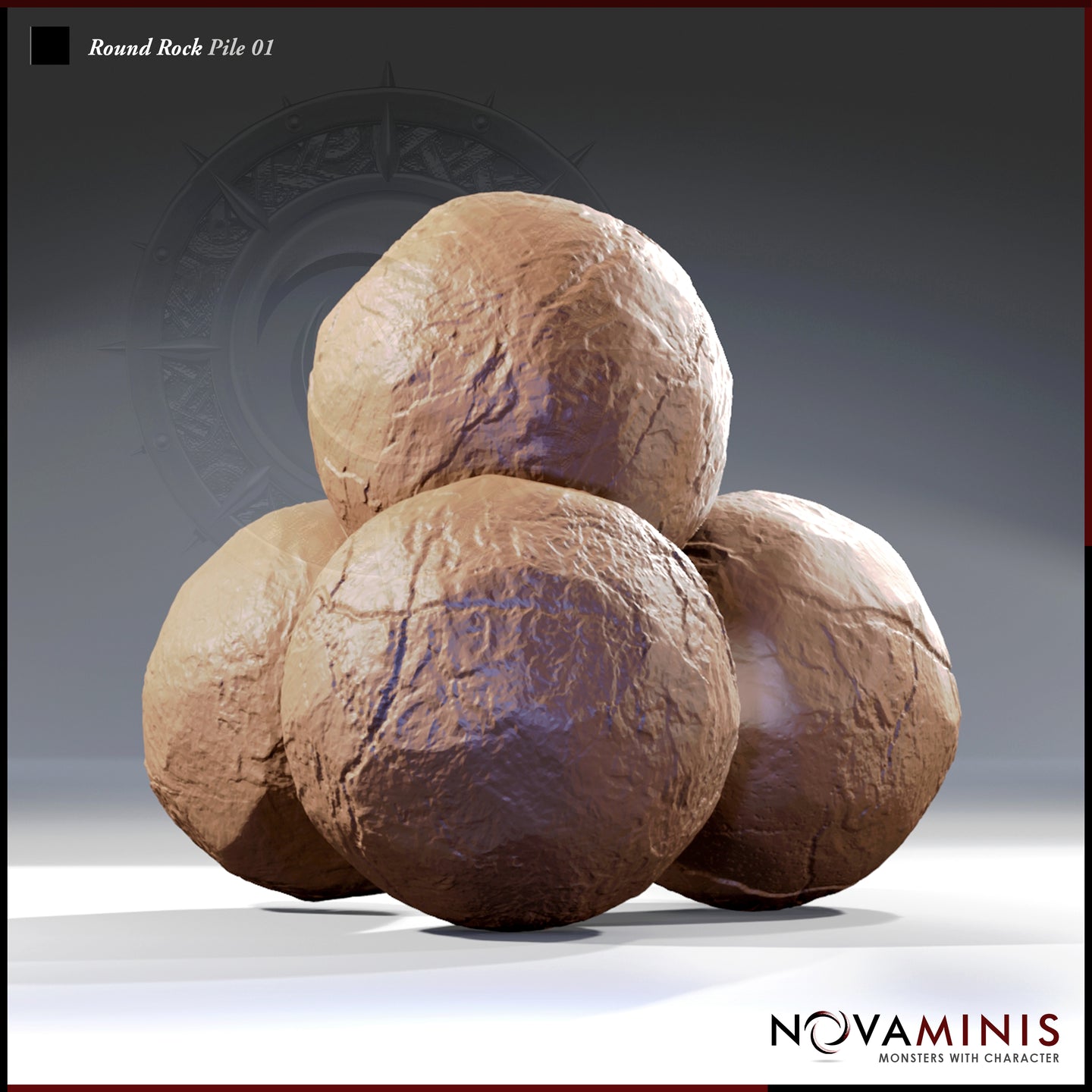 Round Rock Pile 01 by Novaminis