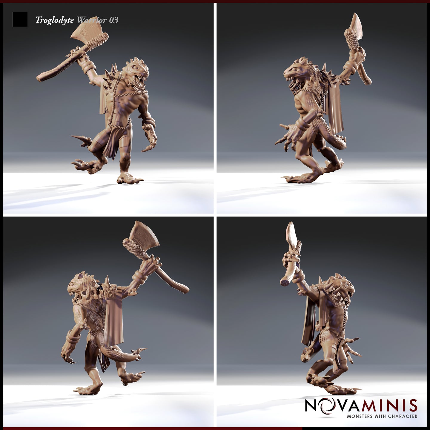 Troglodyte Warrior 03 by Novaminis