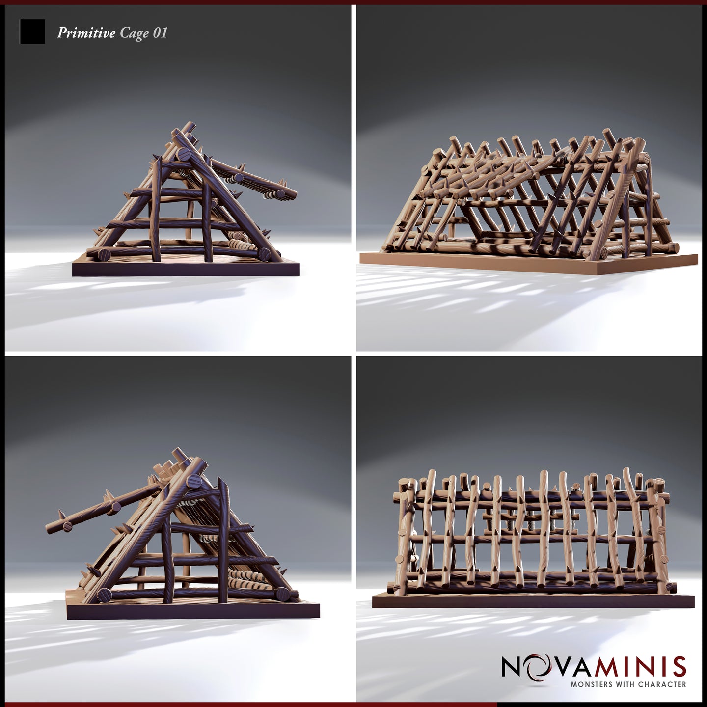 Primitive Cage 01 by Novaminis