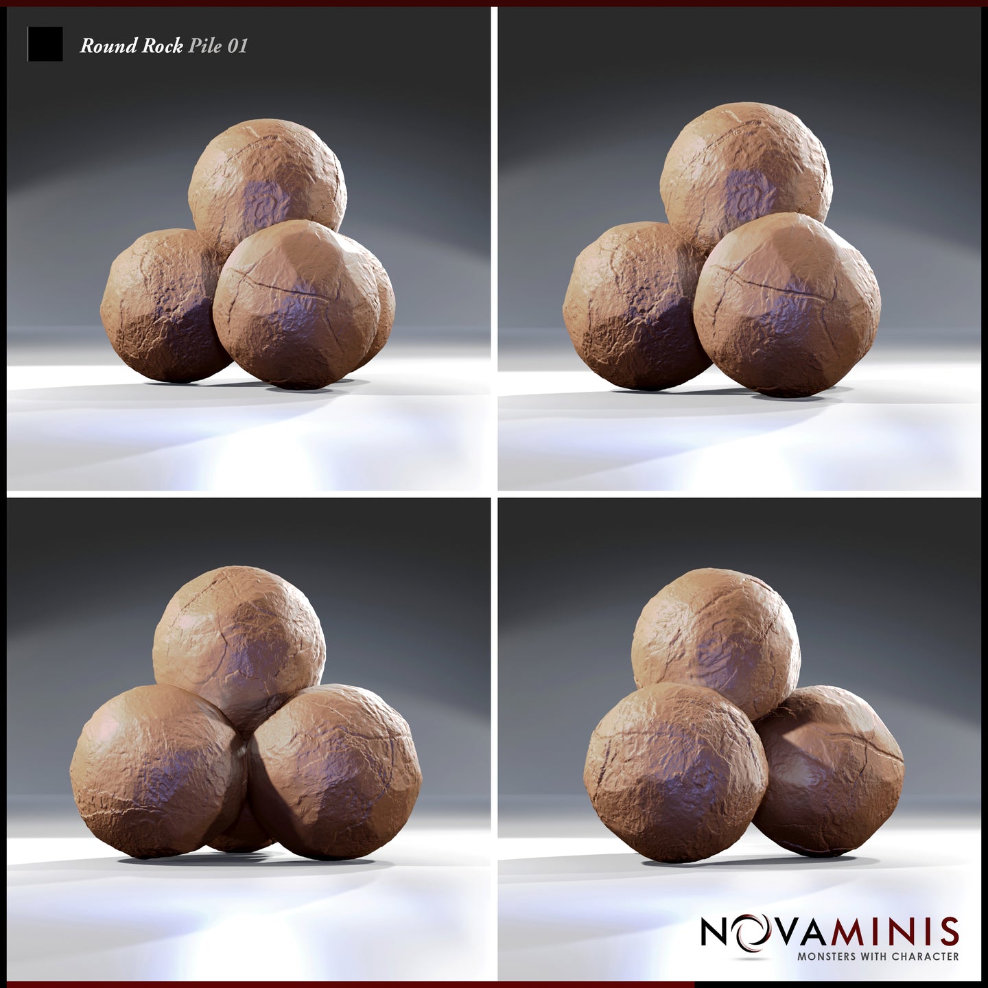 Round Rock Pile 01 by Novaminis