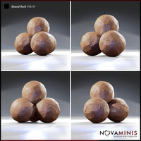 Round Rock Pile 01 by Novaminis