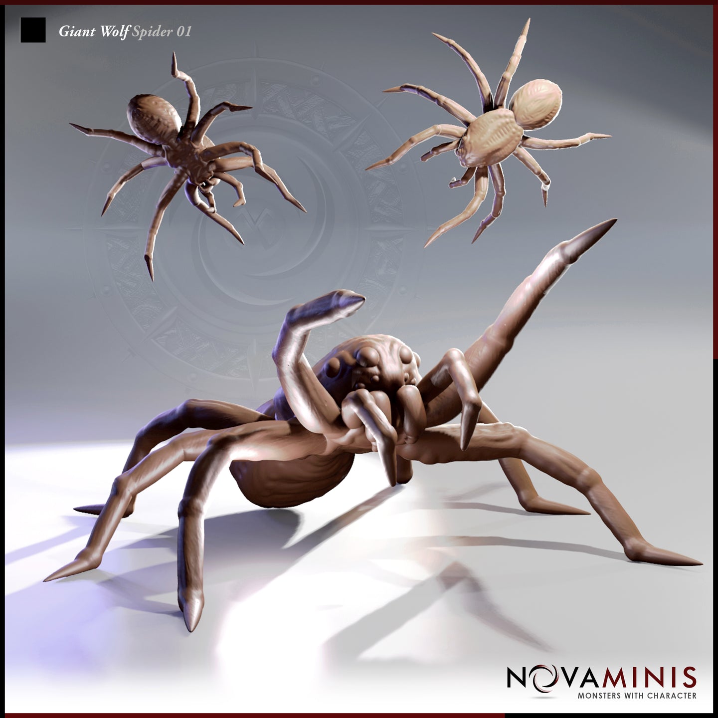 Giant Wolf Spider Bundle by Novaminis